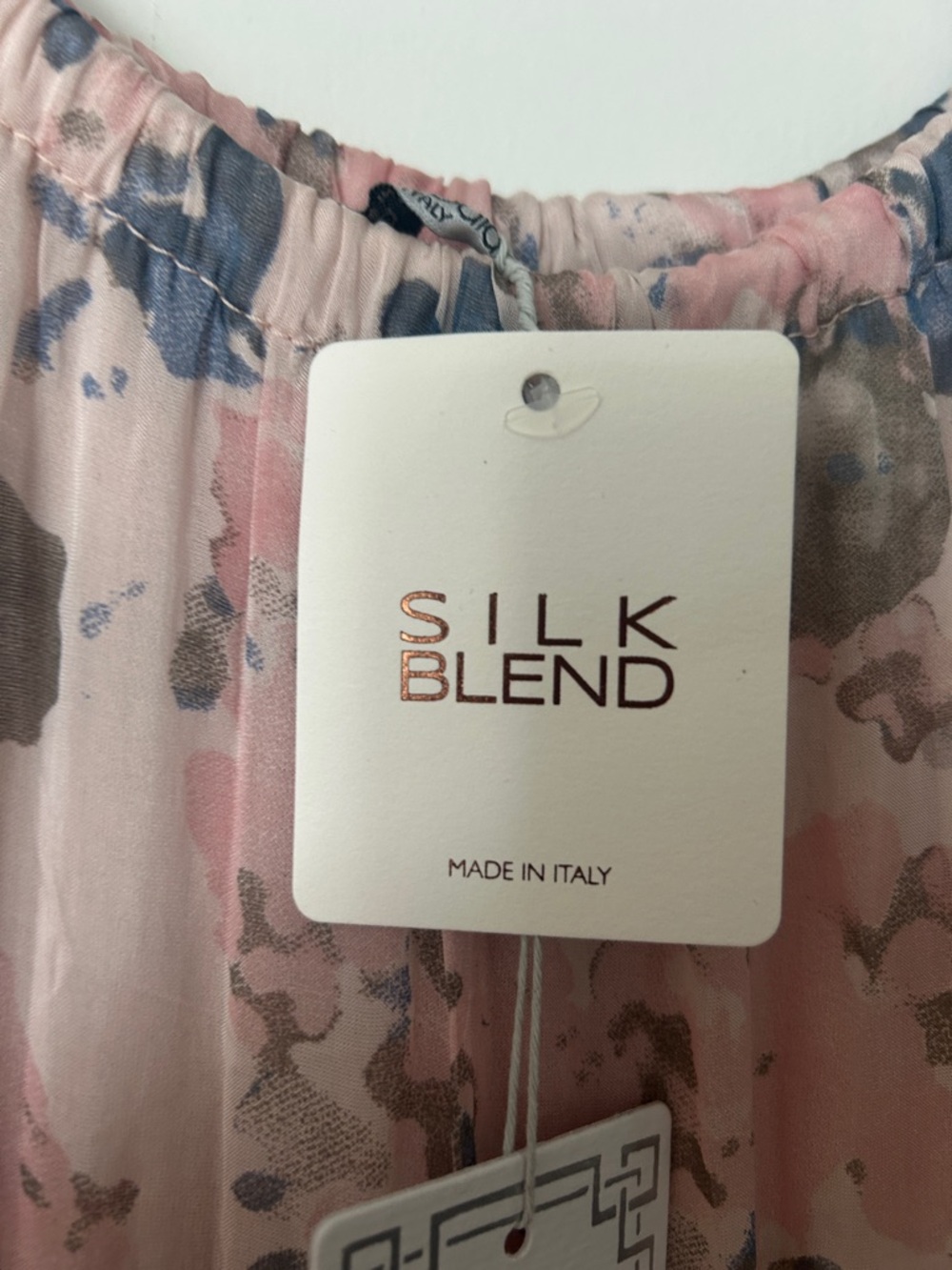 NWT  Floral Pleated Silk-Blend Maxi Dress - Pink Multi - Picture 3 of 5